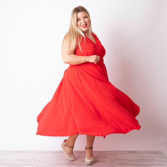 Irineo Dress - Red