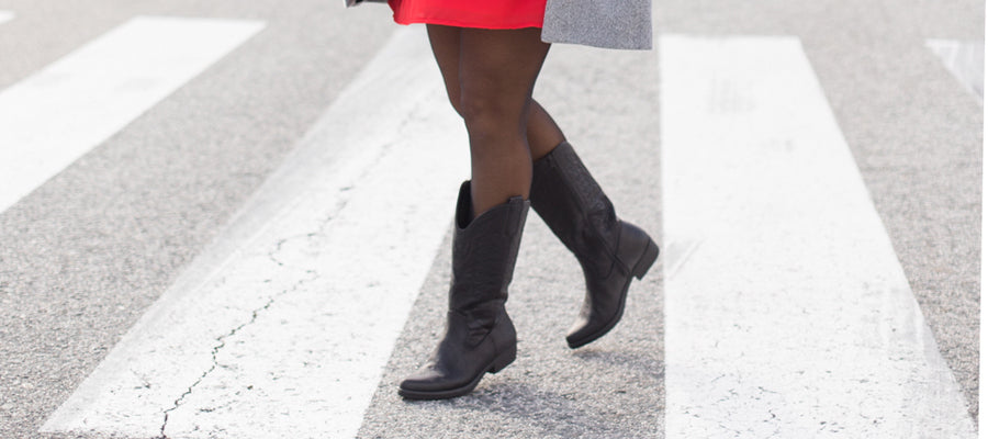 Comment combiner des bottes noires