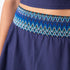 Almada Linen Skirt - Navy