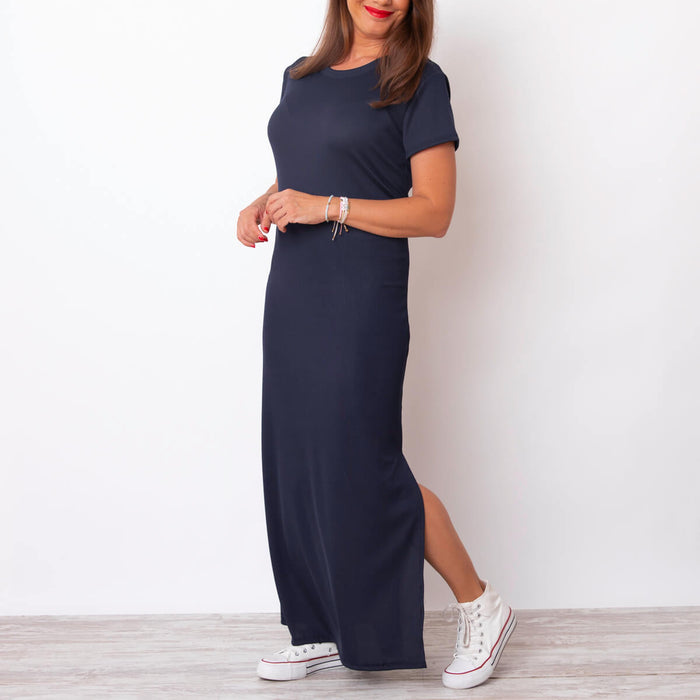 Fortu Dress - Navy