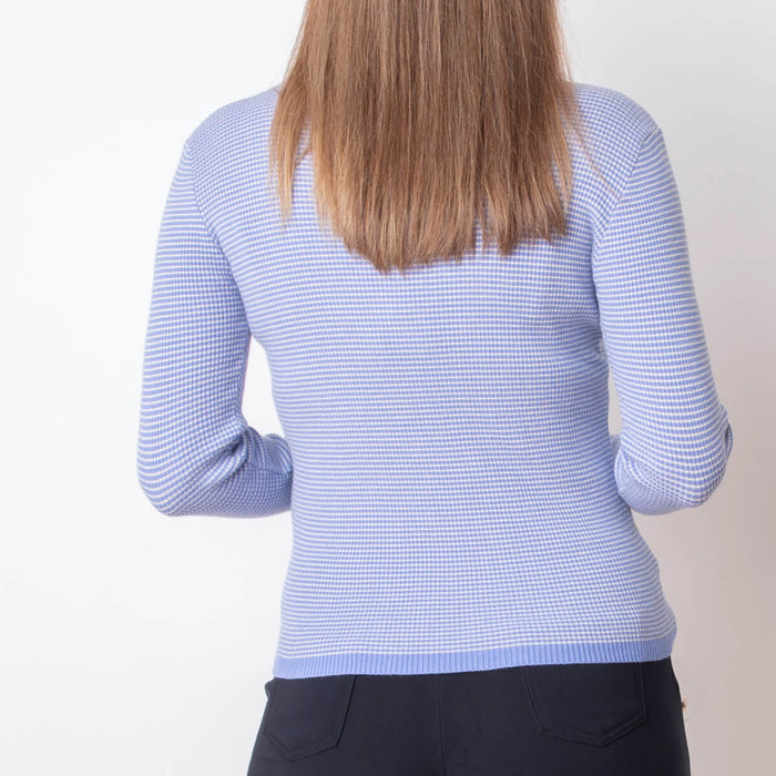 Mini Striped Sweater - Blue