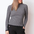 Mini Striped Sweater - Black