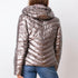 Metallic Quilted Jacket - Bronze