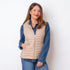 Gilet rembourré Linea - Camel