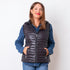 Gilet imbottito Linea - Nero