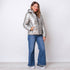 Metallic-Steppjacke – Silber