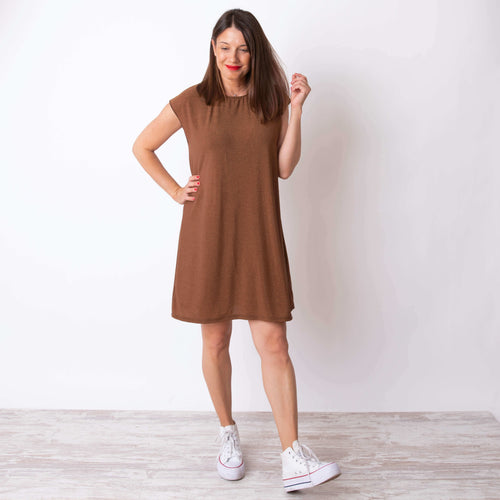 Layo Dress - Brown