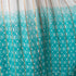 Flower and Pompom Trim Dress - Blue