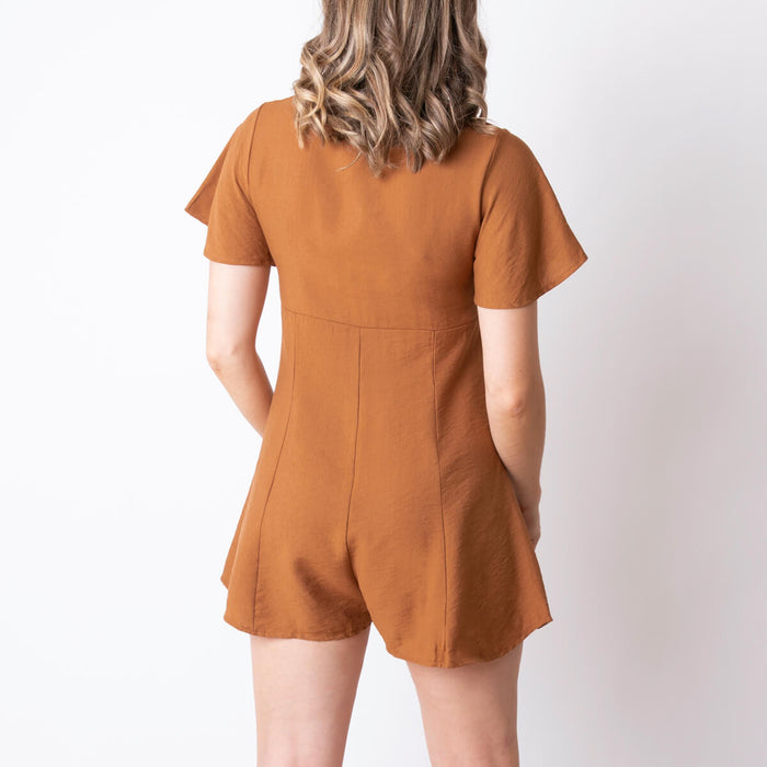 Sucane Jumpsuit - Brown