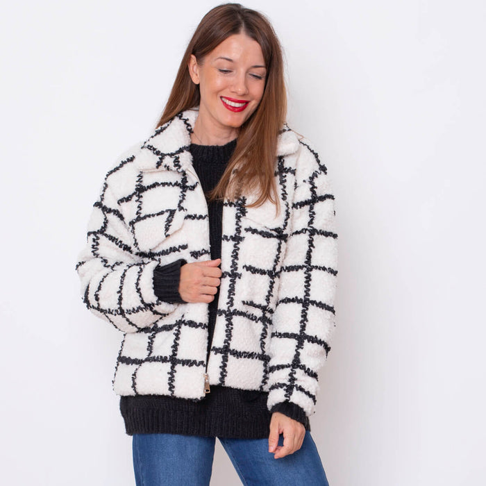 Chaqueta Chanel Rizada - Crudo