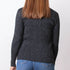 Canalé Lurex-Pullover – Schwarz