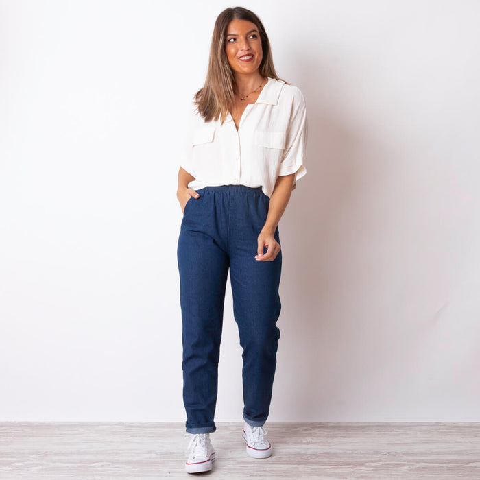 Nerilo-Hose – Blau