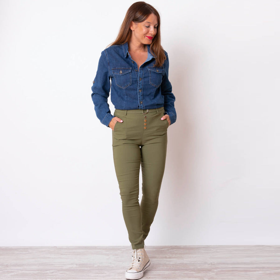 Harvy-Hose – Khaki