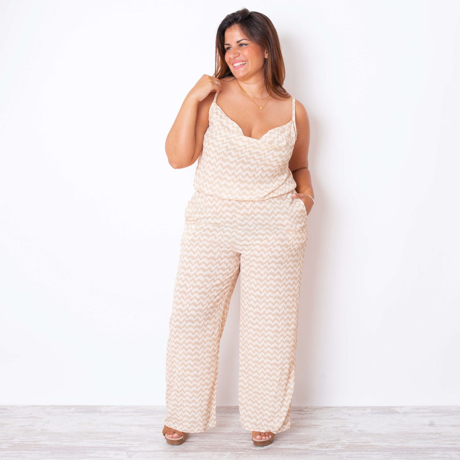 Samla Jumpsuit - Ecru