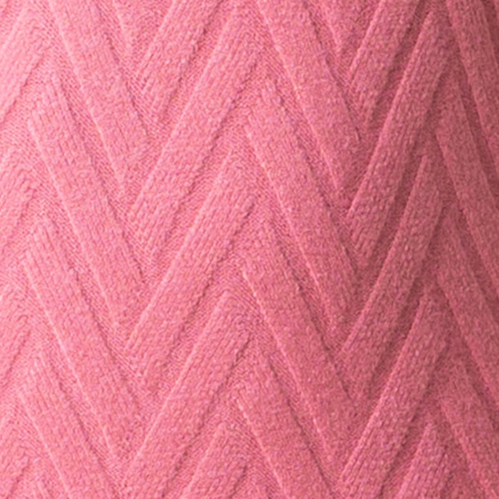 Vestido Punto Textura - Rosa