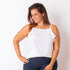 Matte Bluse - Blanco