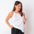 Matt Blouse - White