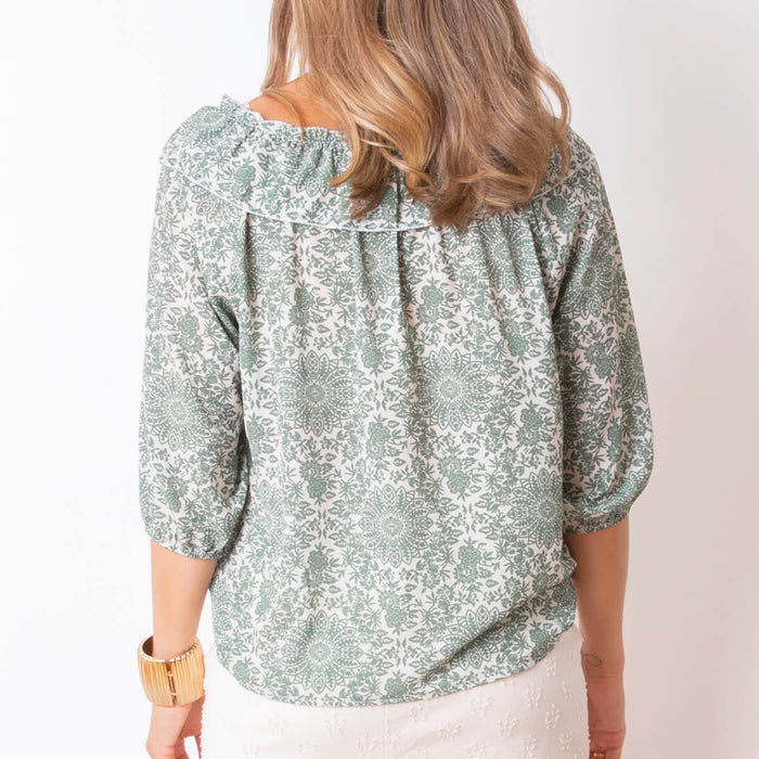 Blouse Dava - Vert