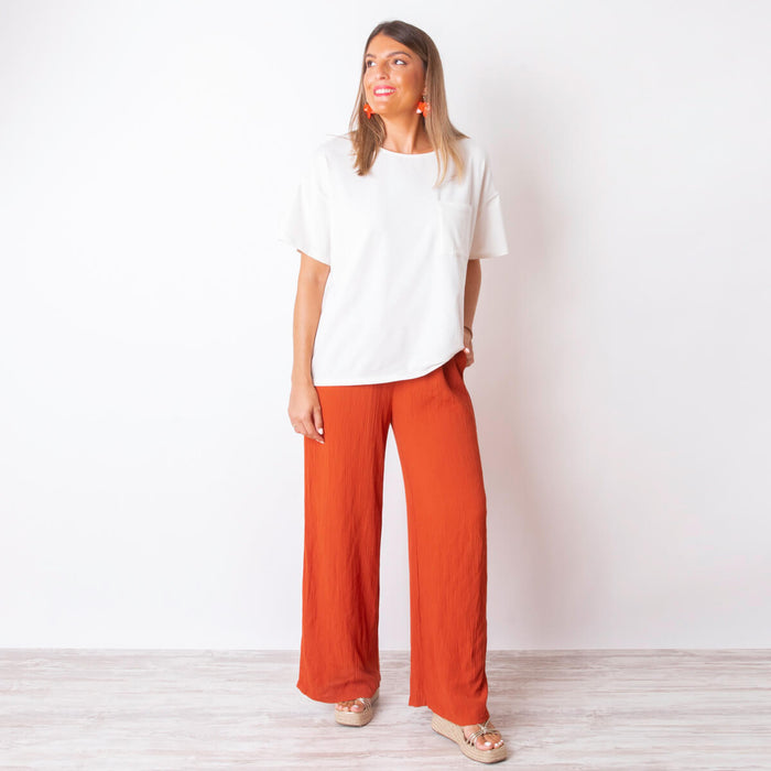 T-shirt Maxi Datia - Bianca