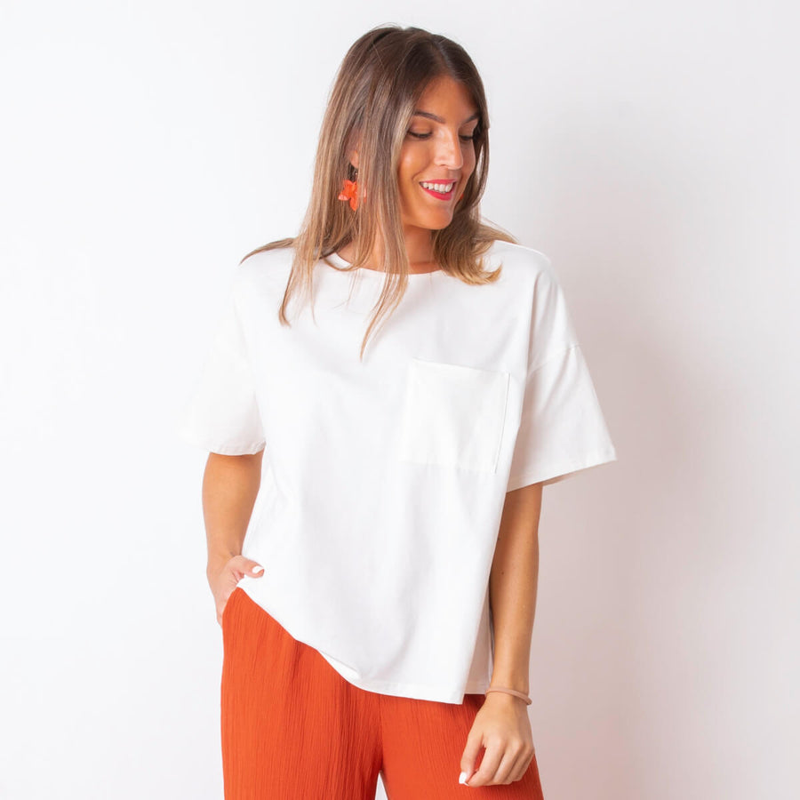 Maxi Datia T-shirt - White