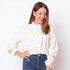 Blusa Volante Mao - Blanco