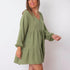 Dress Lamet - Green