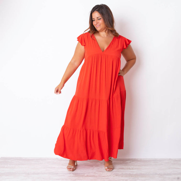 Atilo Dress - Red