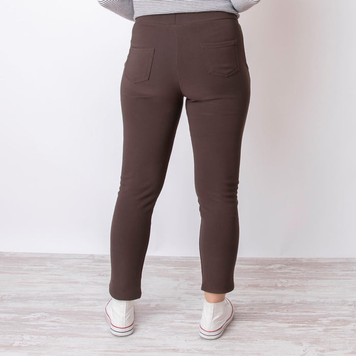 Pantaloni in peluche Aure - Marrone