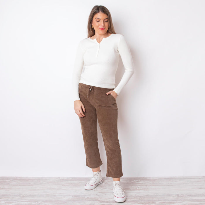 Nica Trousers - Khaki