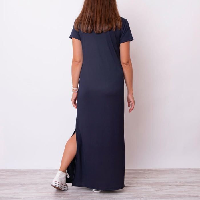 Fortu Dress - Navy