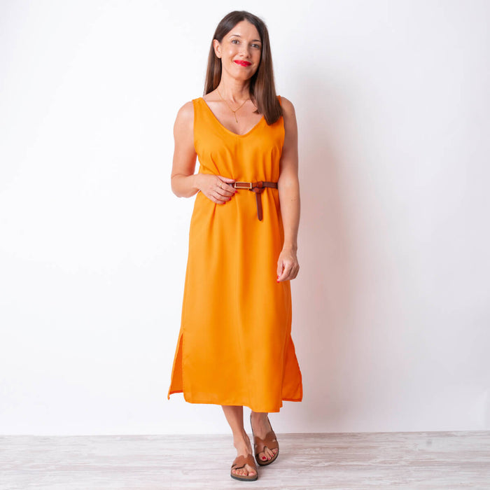 Dita Dress - Orange