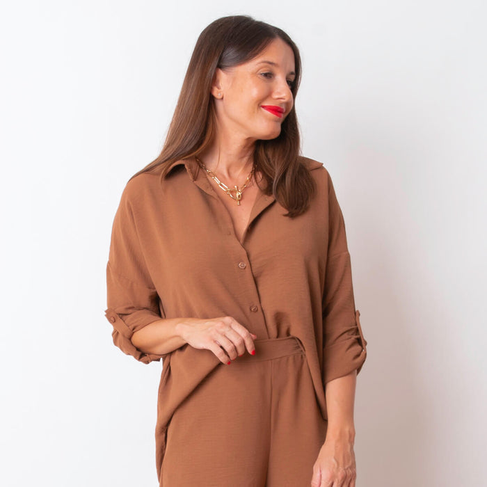 Sefora Shirt - Brown