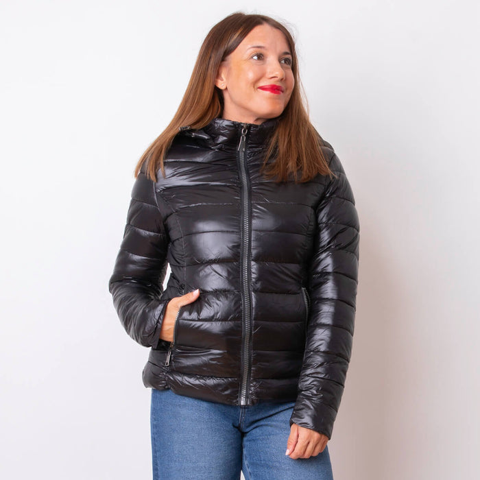 Lightweight Quilted Jacket - Black