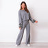 2 Pieces Sequin Knit - Grey