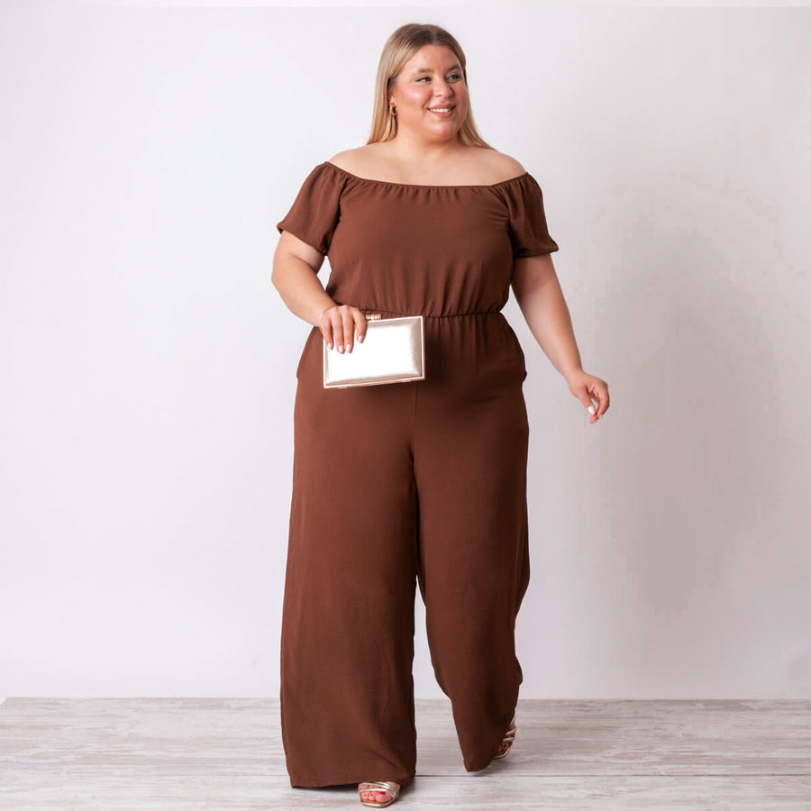 Embre Jumpsuit - Brown