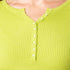 Button Neck Sweater - Green