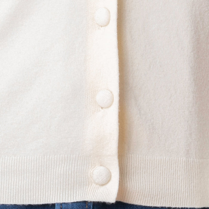 Button Cardigan - Raw