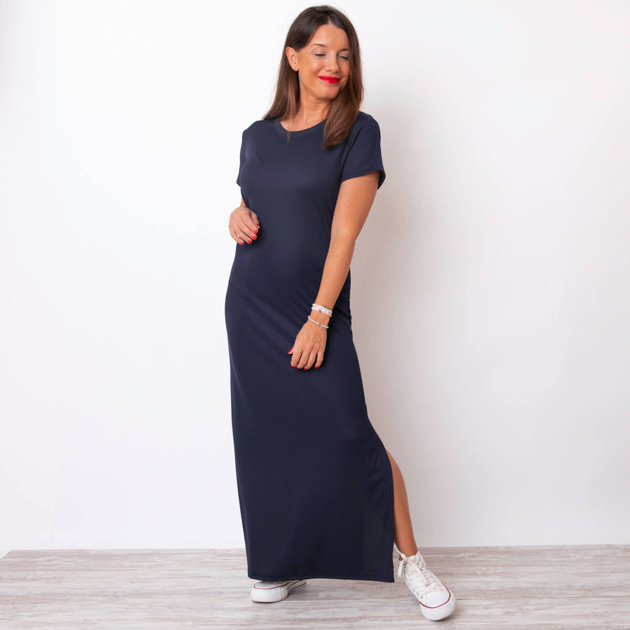 Fortu Dress - Navy