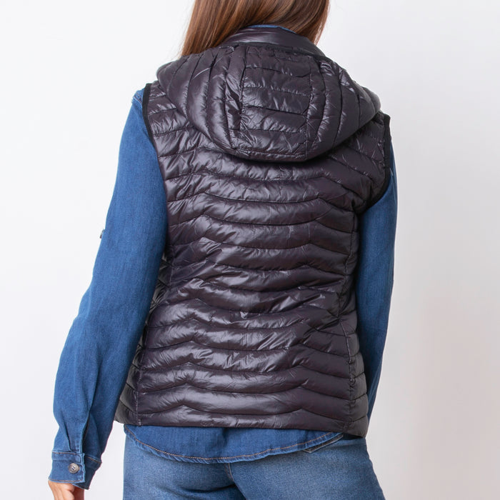 Gilet imbottito Linea - Nero