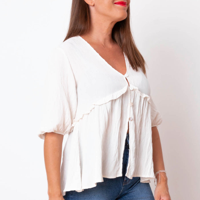 Silly Blouse - White