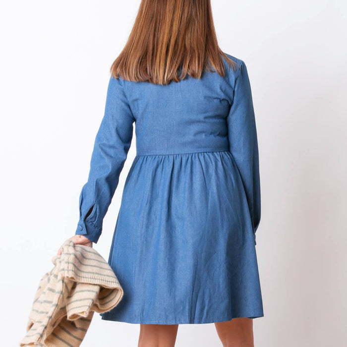 Denim Dress - Blue