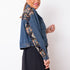 Ethnic Embroidery Jacket - Blue