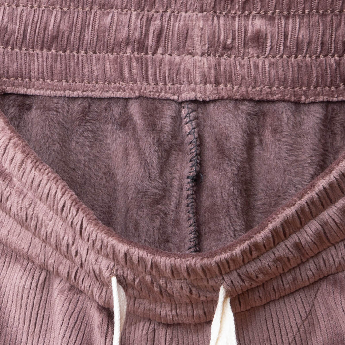 Pantalón Afelpado Bolsillos - Camel