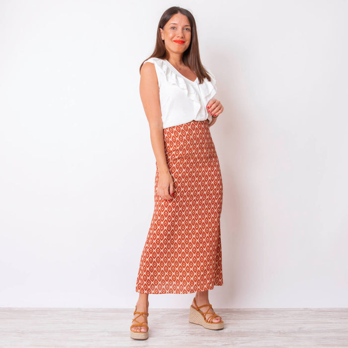 Iles Skirt - Tile