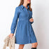 Denim Dress - Blue