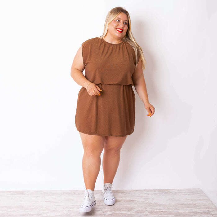 Layo Dress - Brown