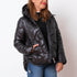 Waves Quilted Jacket - Black