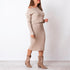 2 Piezas Vestido - Beige