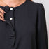 Mini Volante Blouse - Black