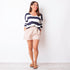 Layla Summer Knit Sweater - Navy